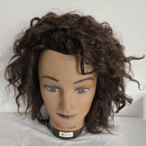 CHI Megan Mannequin Head Human Hair Cosmetology Training